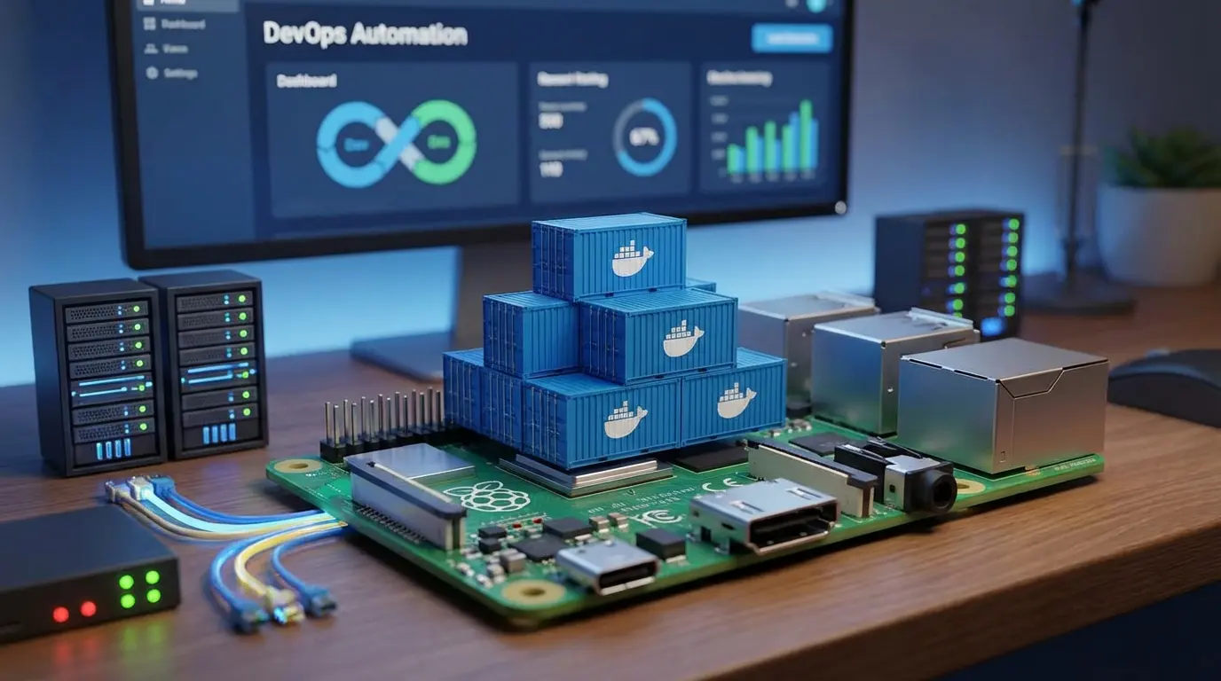 Automatic installation of Docker on Raspberry Pi with Ansible