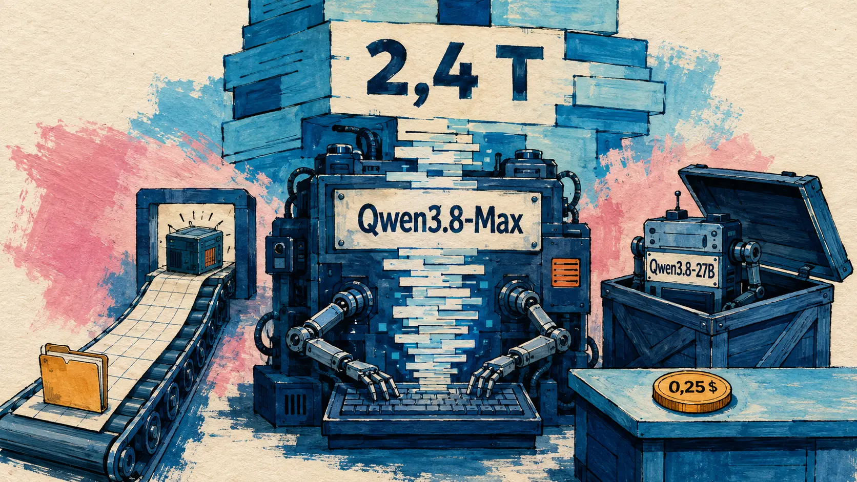 Qwen3.8-Max at Alibaba, GenOffice open source, API v0: the announcements of August 3