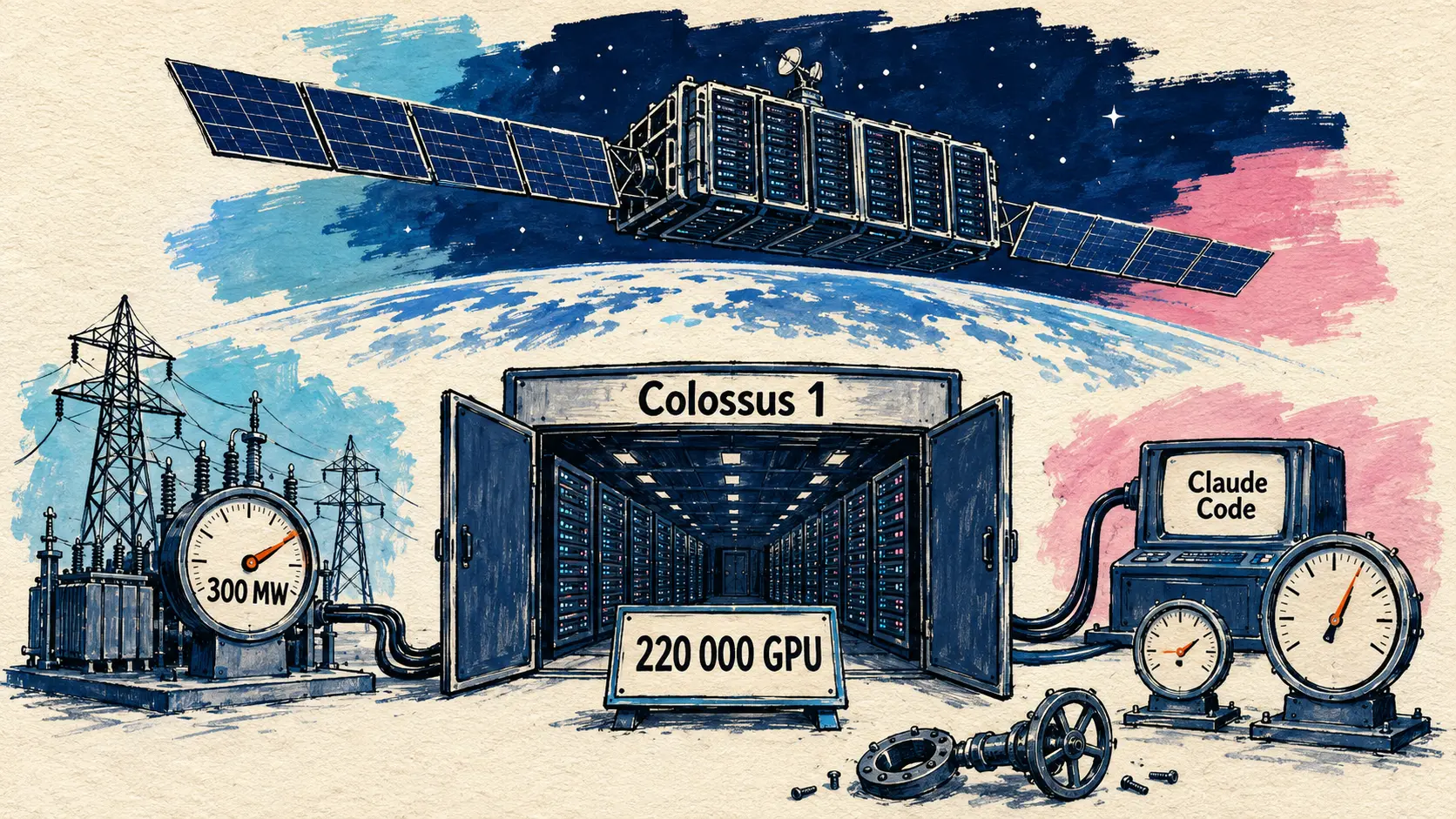 Anthropic+xAI compute partnership Colossus 1, Claude M365 GA, GPT-Realtime-2 voice reasoning