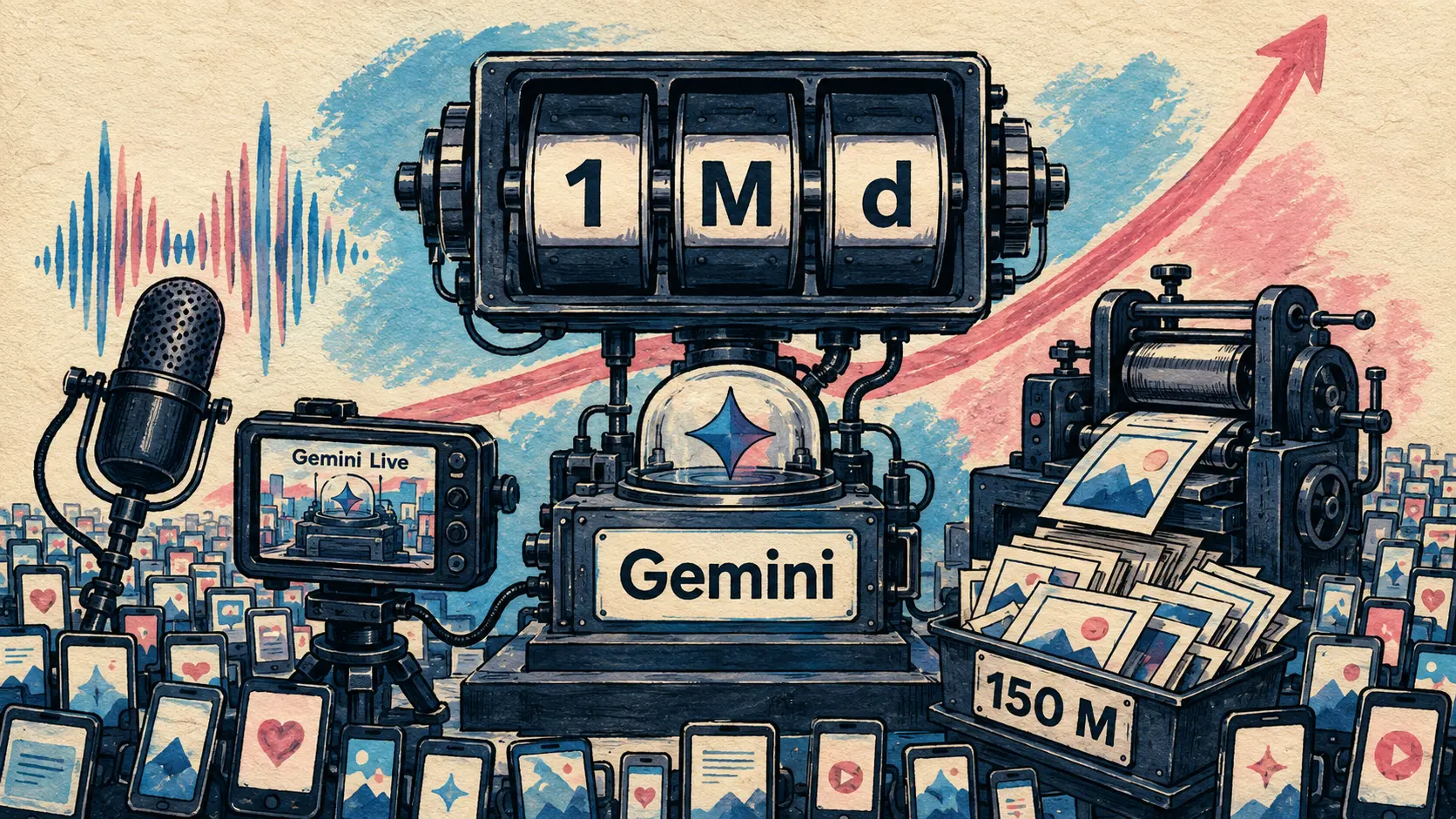 Gemini breaks through the billion-user mark on active users, NVIDIA launches Nemotron 3.5 Lightning, Mistral forges a European compute coalition