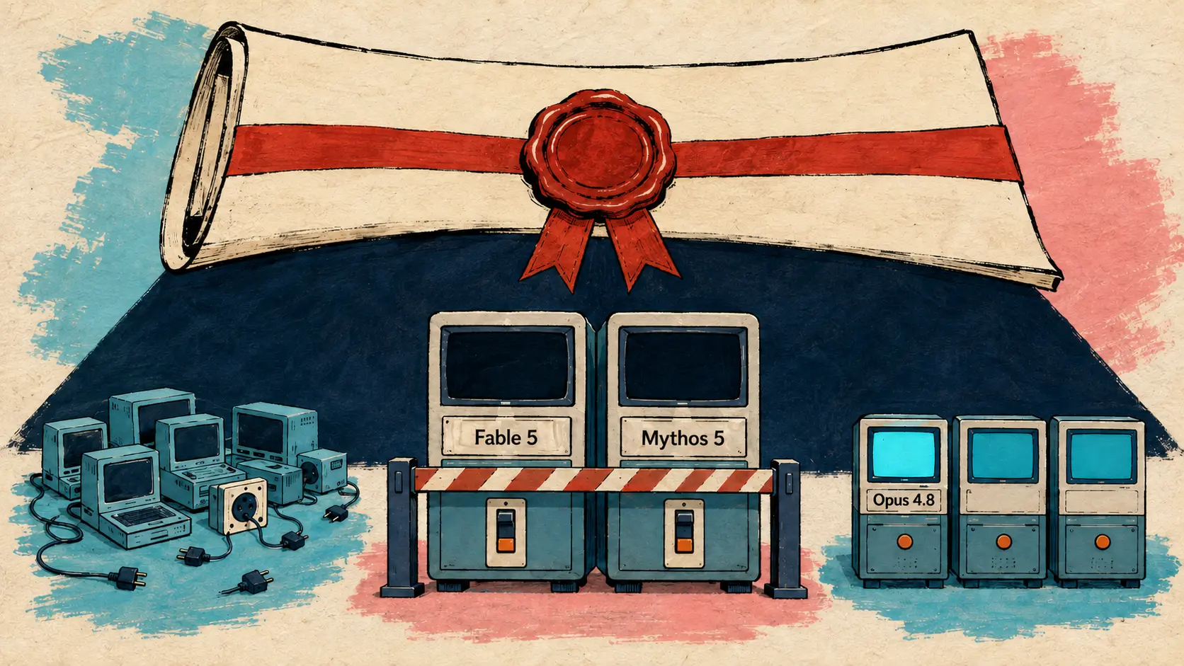 US directive suspends Fable 5 and Mythos 5, NVIDIA Blackwell dominates AgentPerf