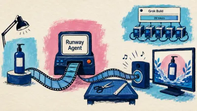 Runway Agent, Grok Build CLI, ChatGPT Personal Finance, Copilot App Desktop and 2028 AI competition scenarios