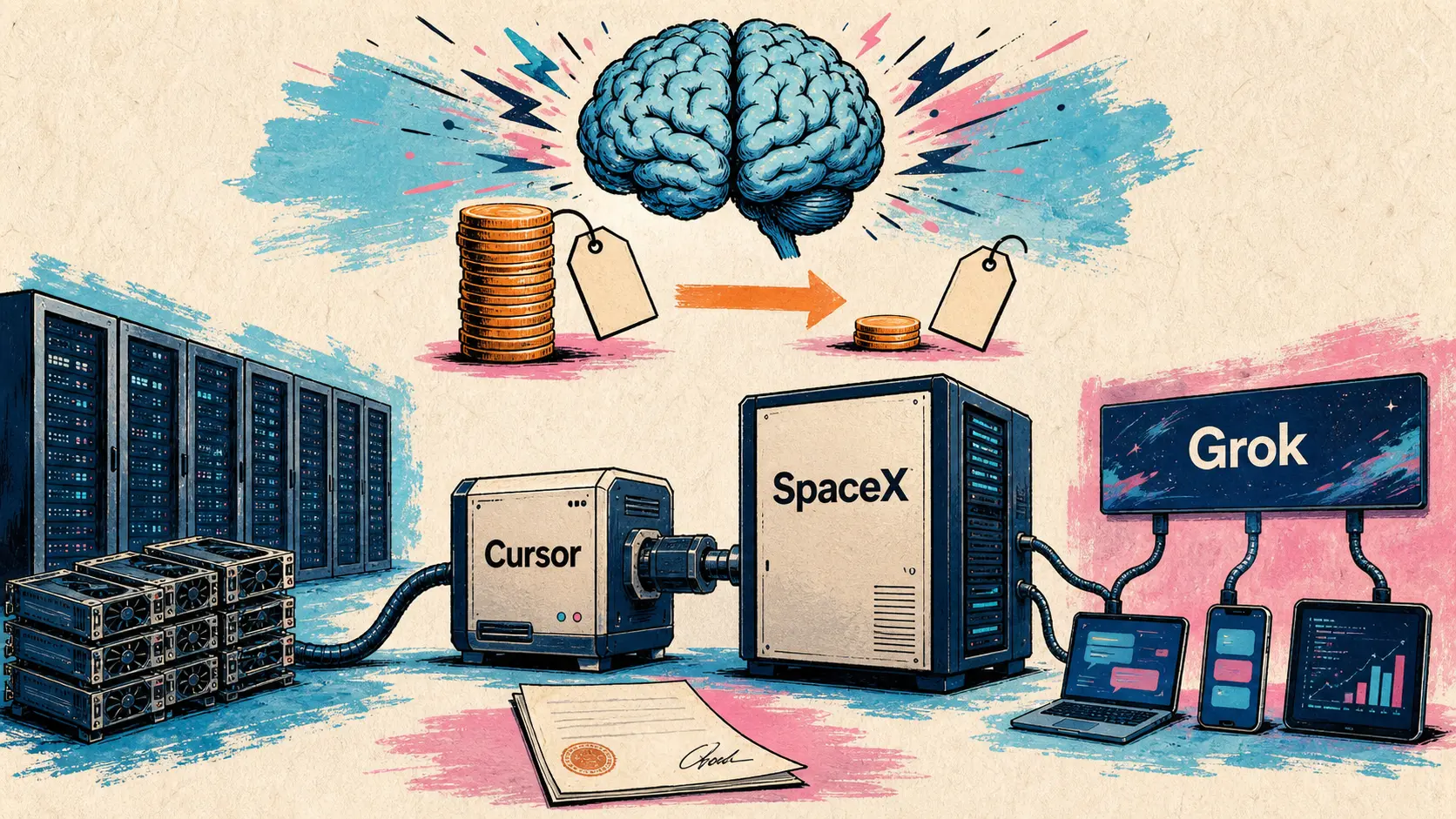 Cursor joins SpaceX, Z.ai launches GLM-5.3 for cyber defense, Pika Labs unveils its audio models
