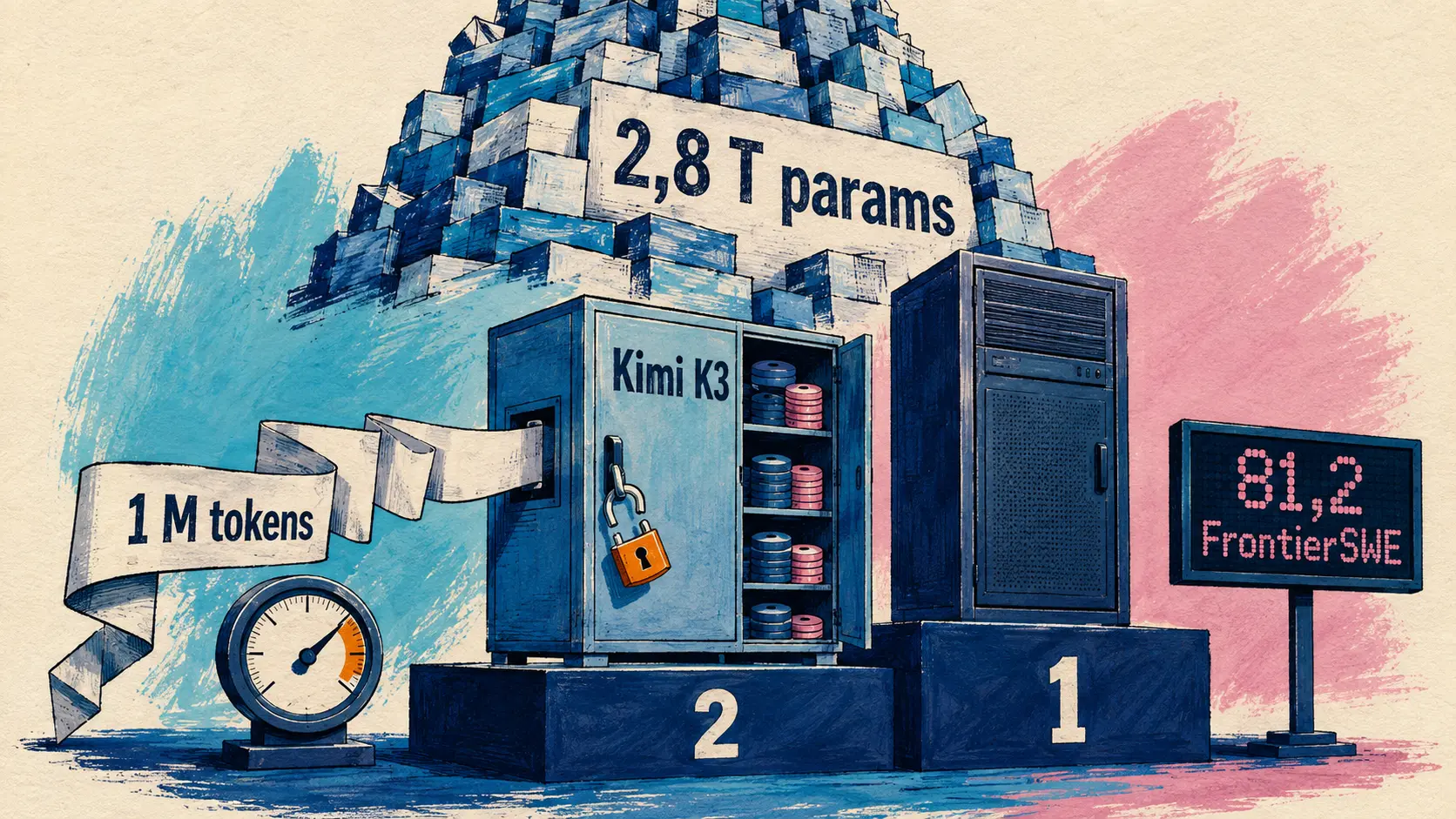 Kimi K3 surpasses 2.8 trillion parameters, Hugging Face reveals an AI-agent-led intrusion, NotebookLM becomes Gemini Notebook