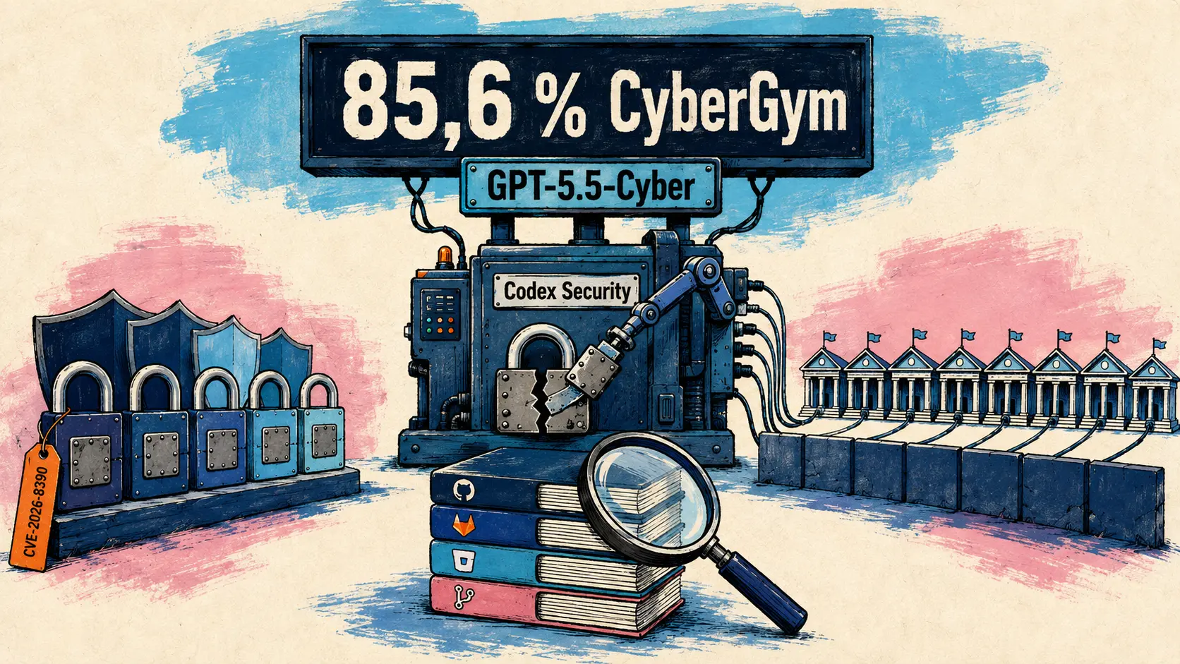 OpenAI extends Daybreak to cybersecurity, Sakana Fugu claims a new milestone on SWE-Bench, Cursor trains a model with SpaceX