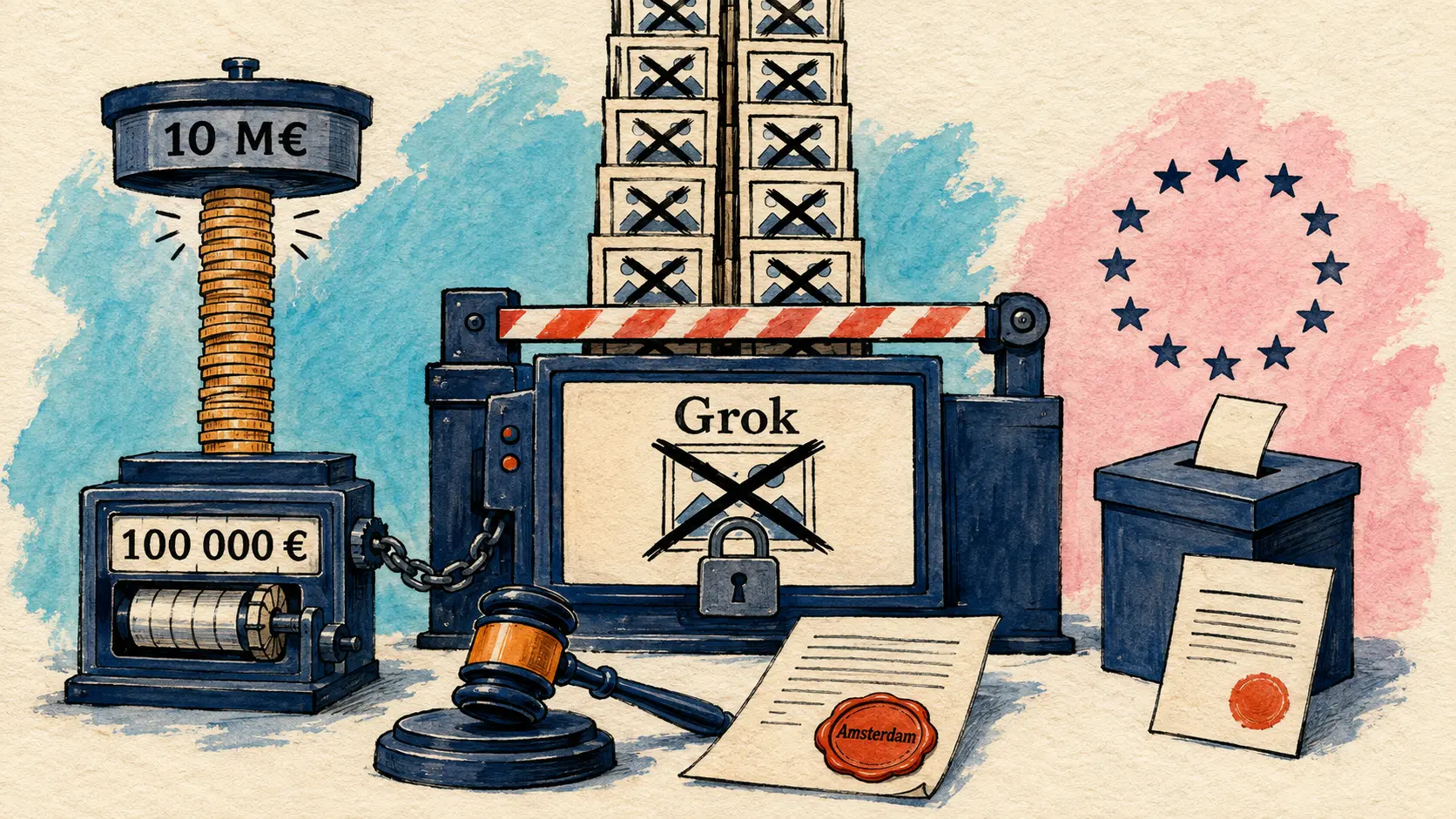 Grok banned in the Netherlands, Gemini 3.1 Flash Live, native Codex plugins