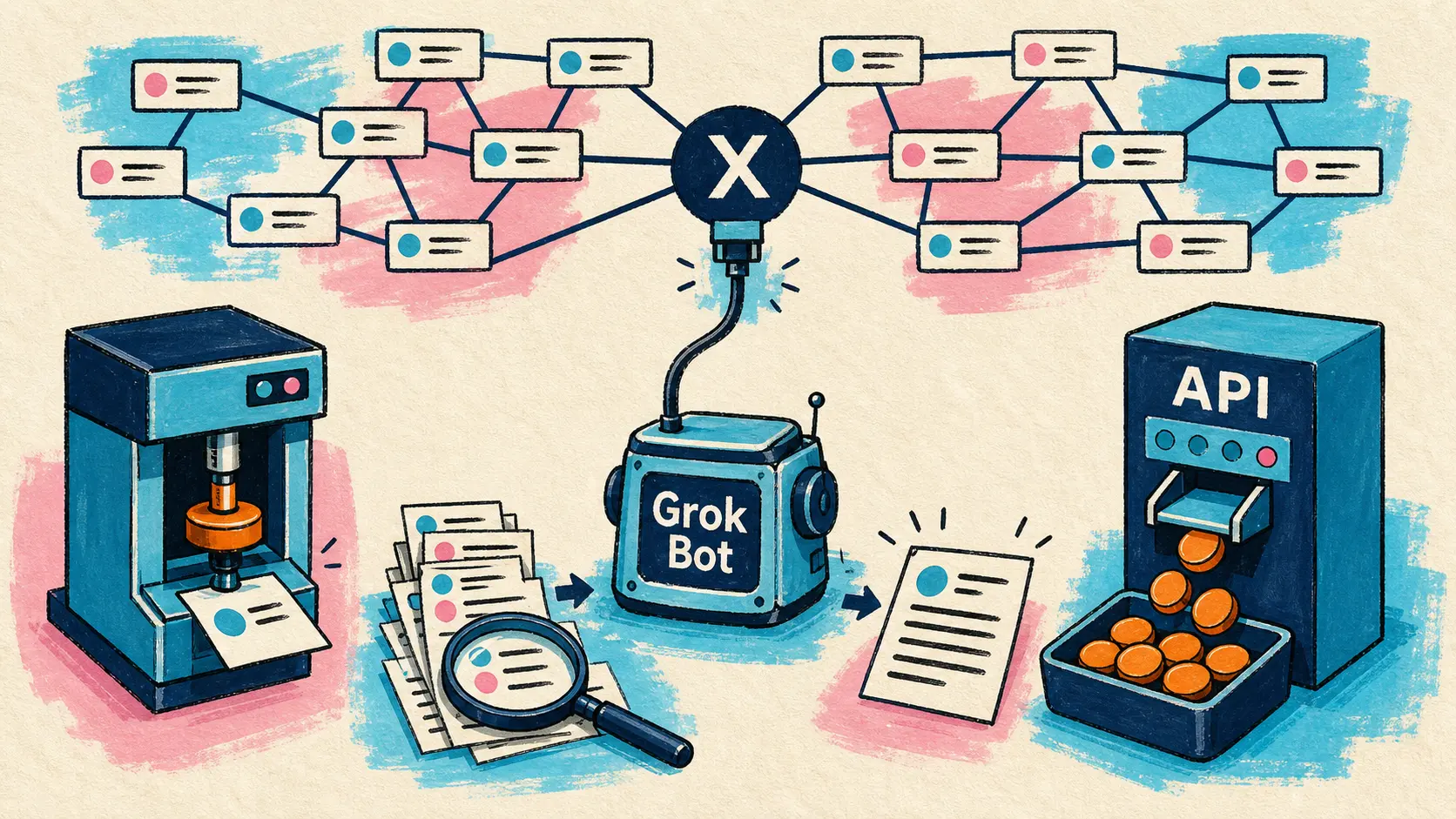 Grok Bot connects to X, GitHub announces five new features for Issues, a post-transformer model trained on a MacBook reads 10 million tokens